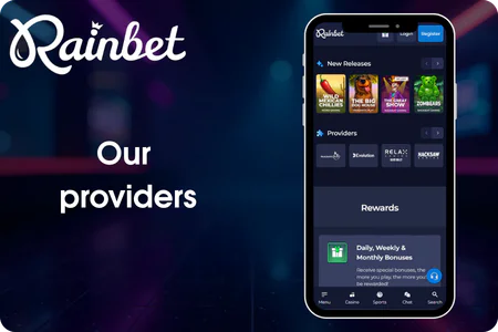Our providers Rainbet